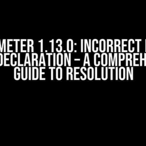 Micrometer 1.13.0: Incorrect Metric Name Declaration – A Comprehensive Guide to Resolution